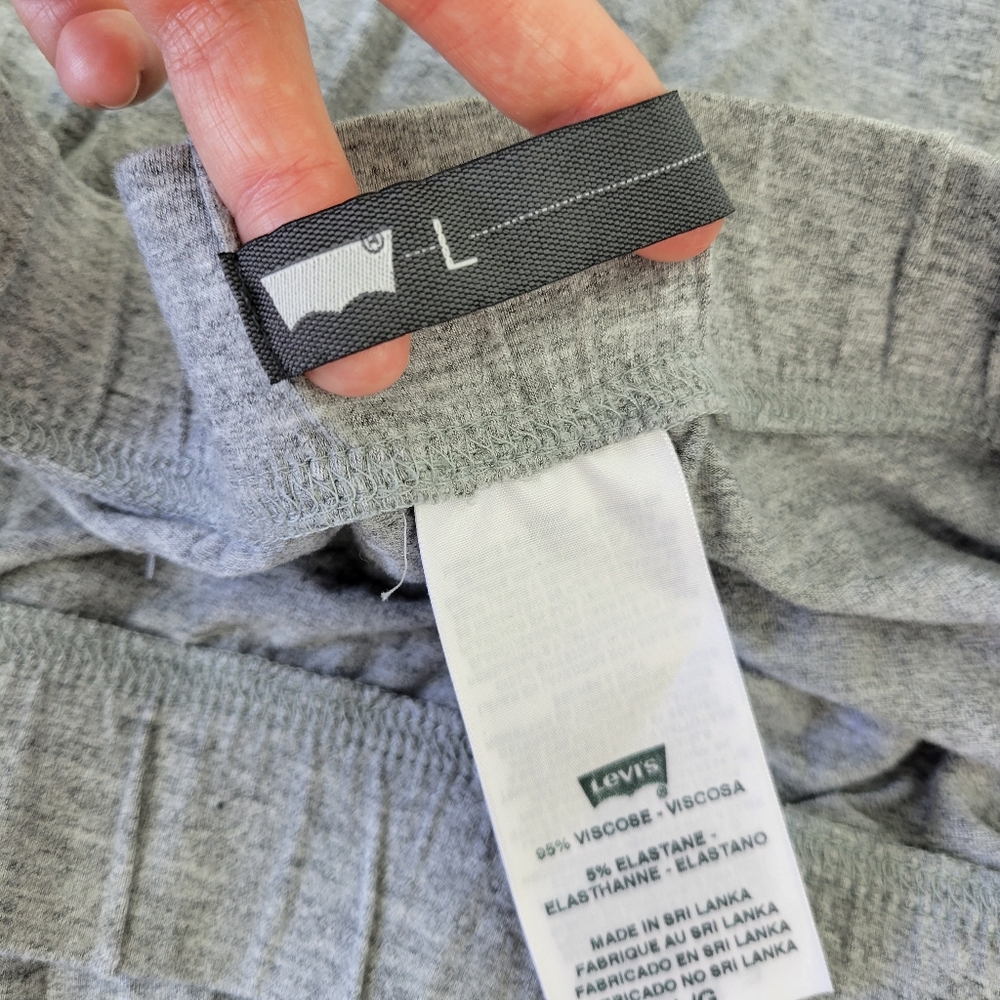 Levi's Soft Stretchy Comfortable Maxi Skirt Sz Large - Picture 5 of 10